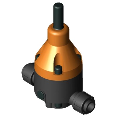 Druckhalteventil Typ DHV 712-R PVC-U/EPDM DN20 Muffe DIN